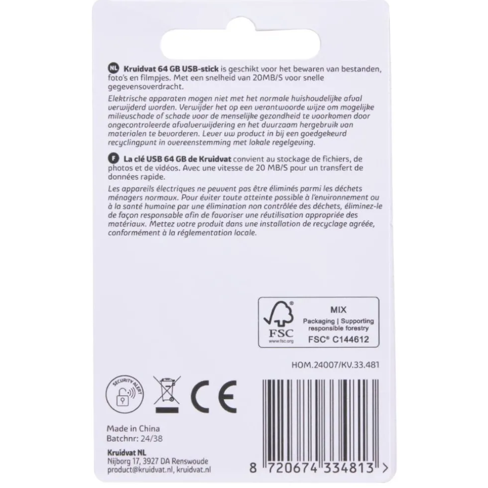 Kruidvat 64GB USB-stick