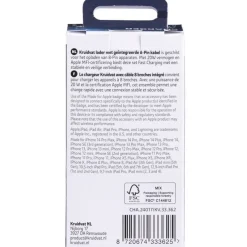 Kruidvat Mfi 20W 8-Pin Charger