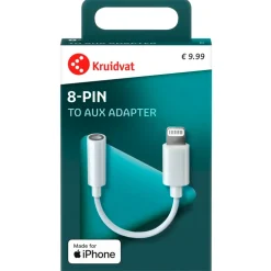 Kruidvat 8-pin to Mini-jack Audio Adapter