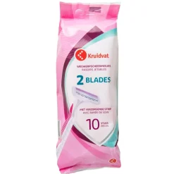 Kruidvat 2 Blades Wegwerpscheermesjes