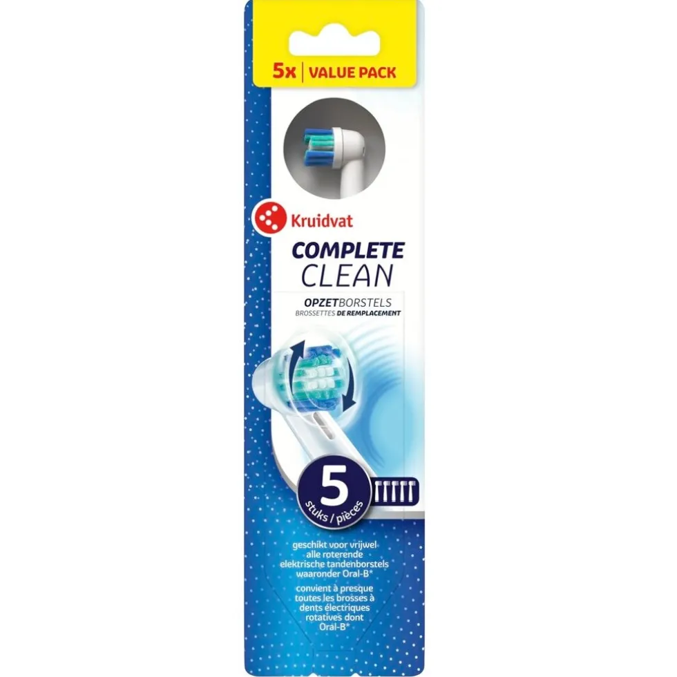 Kruidvat Complete Clean Opzetborstels
