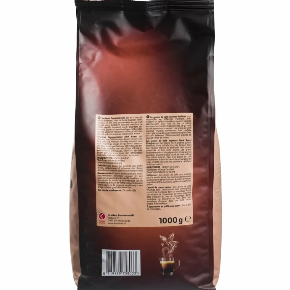Kruidvat Dark Roast Espressobonen