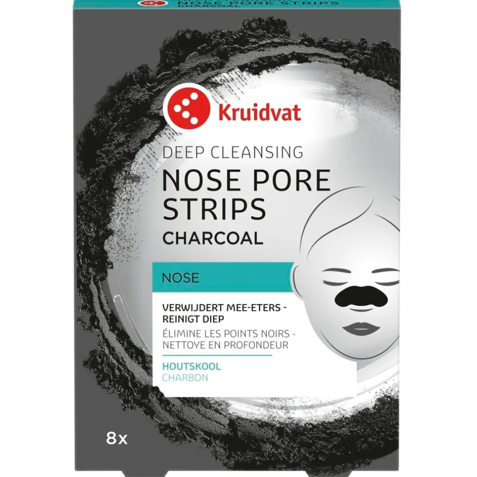Kruidvat Deep Cleansing Charcoal Neusstrips