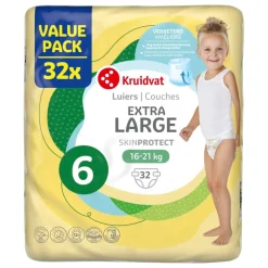 Kruidvat Extra Large Maat 6 Luiers Valuepack