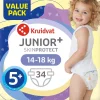 Kruidvat Junior Plus Maat 5+ Luiers Valuepack