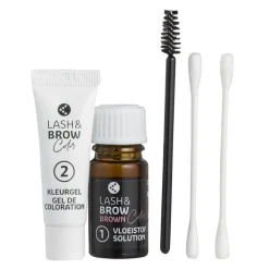Kruidvat Lash & Brow Color Brown Wimper- en Wenkbrauwverf