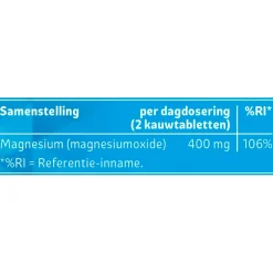 Kruidvat Magnesium Kauwtabletten