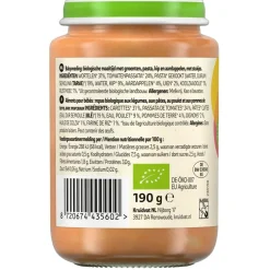 Kruidvat 8+M Bio Groenten, Pasta & Kip Maaltijd
