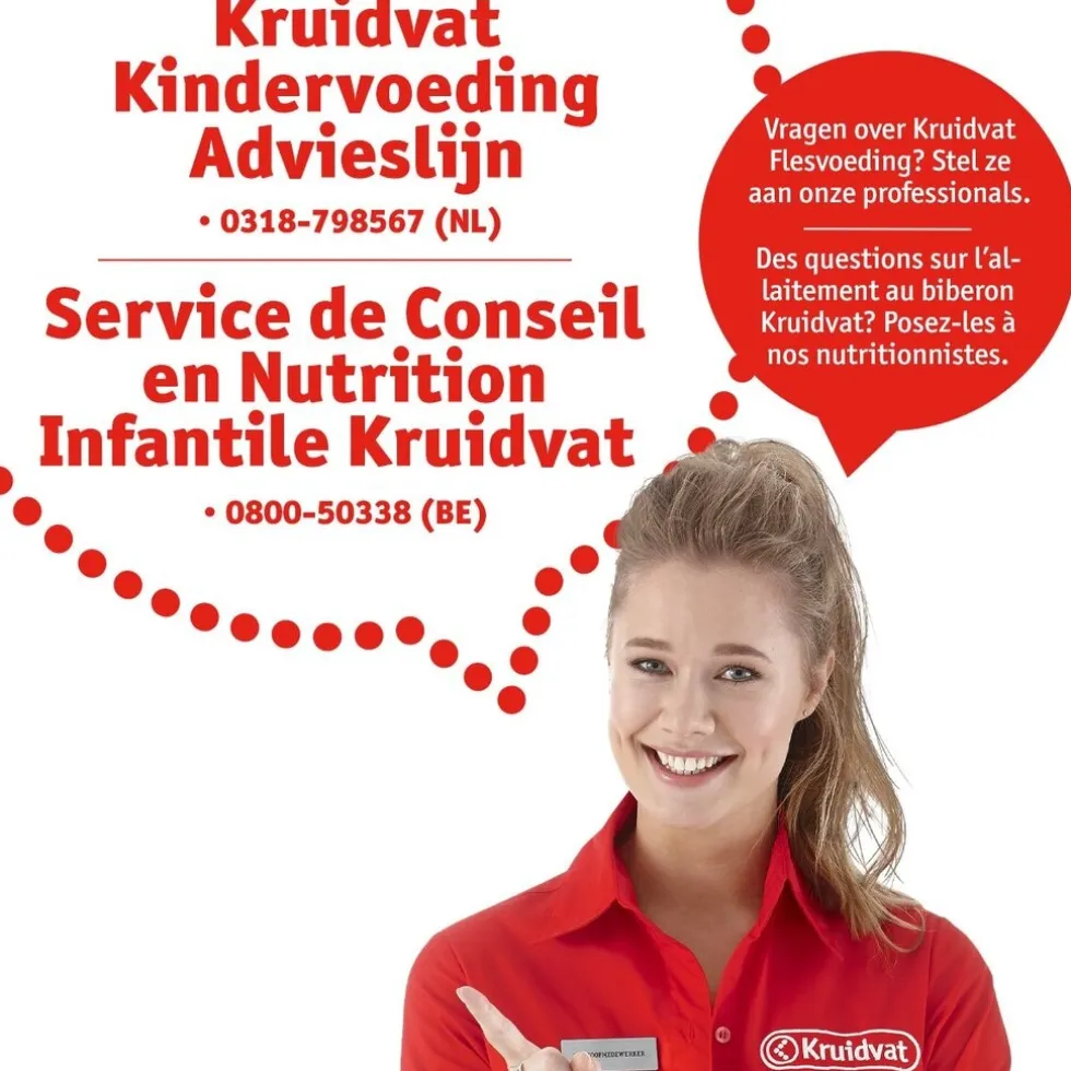 Kruidvat 6+M Opvolgmelk op Basis van Geitenmelk