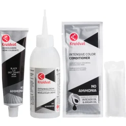 Kruidvat No Ammonia 2.0 Diep Zwart Crème Haarkleuring