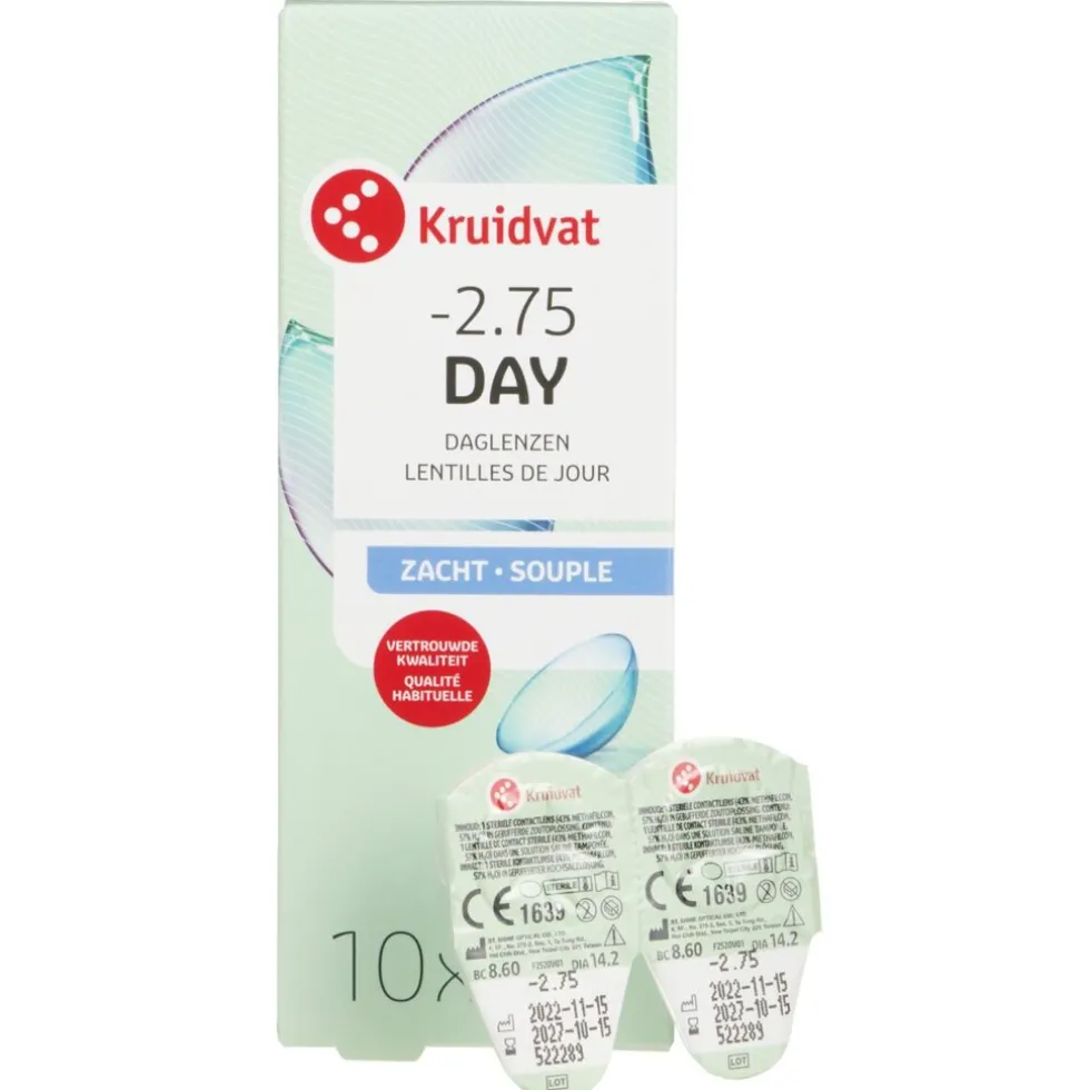 Kruidvat Opticare -2.75 Zachte Daglenzen