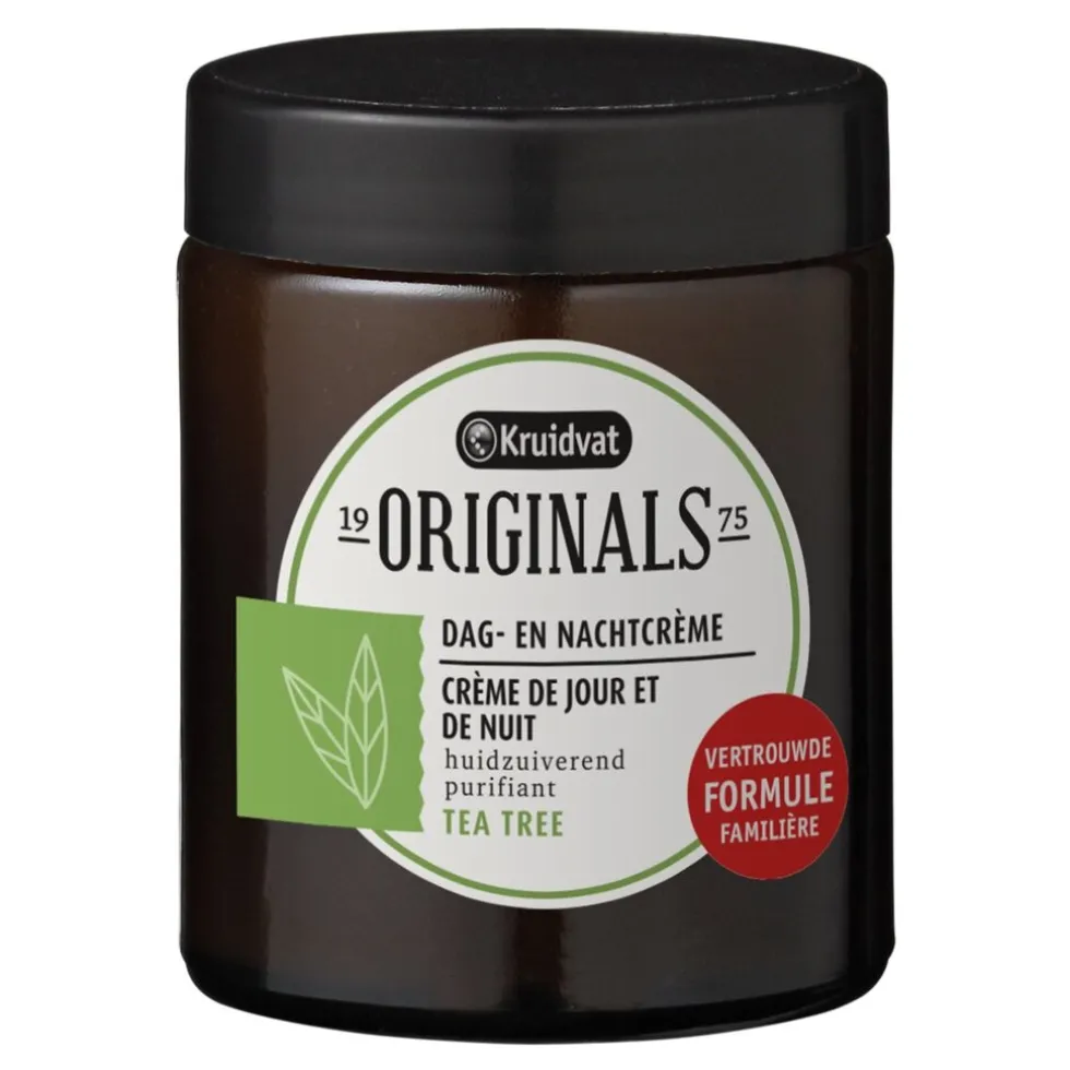 Kruidvat Originals Tea Tree Huidzuiverend Dag & Nachtcrème