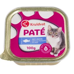 Kruidvat Paté met Zeevis Kattenvoer