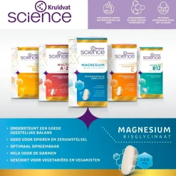 Kruidvat Science Magnesium Bisglycinaat Tabletten