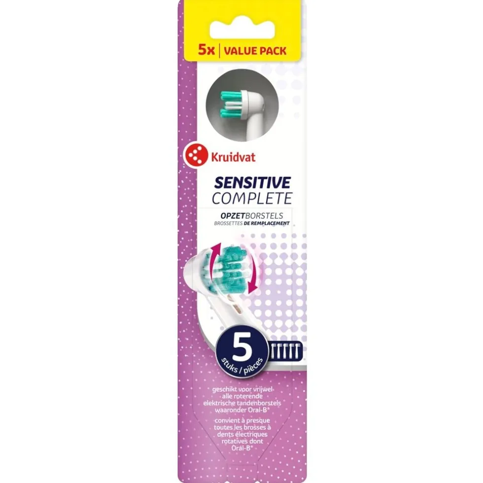 Kruidvat Sensitive Complete Opzetborstels
