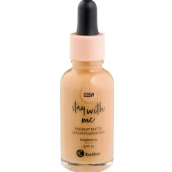 Kruidvat Stay With Me 035N Medium Olive Radiant Matte Serum Foundation