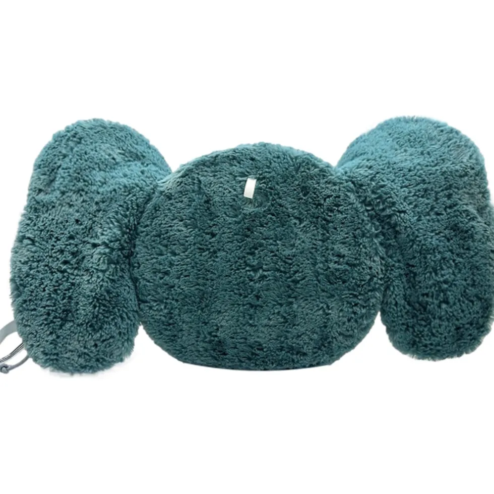 Label Label Elephant Elly Blauw Muurdecoratie