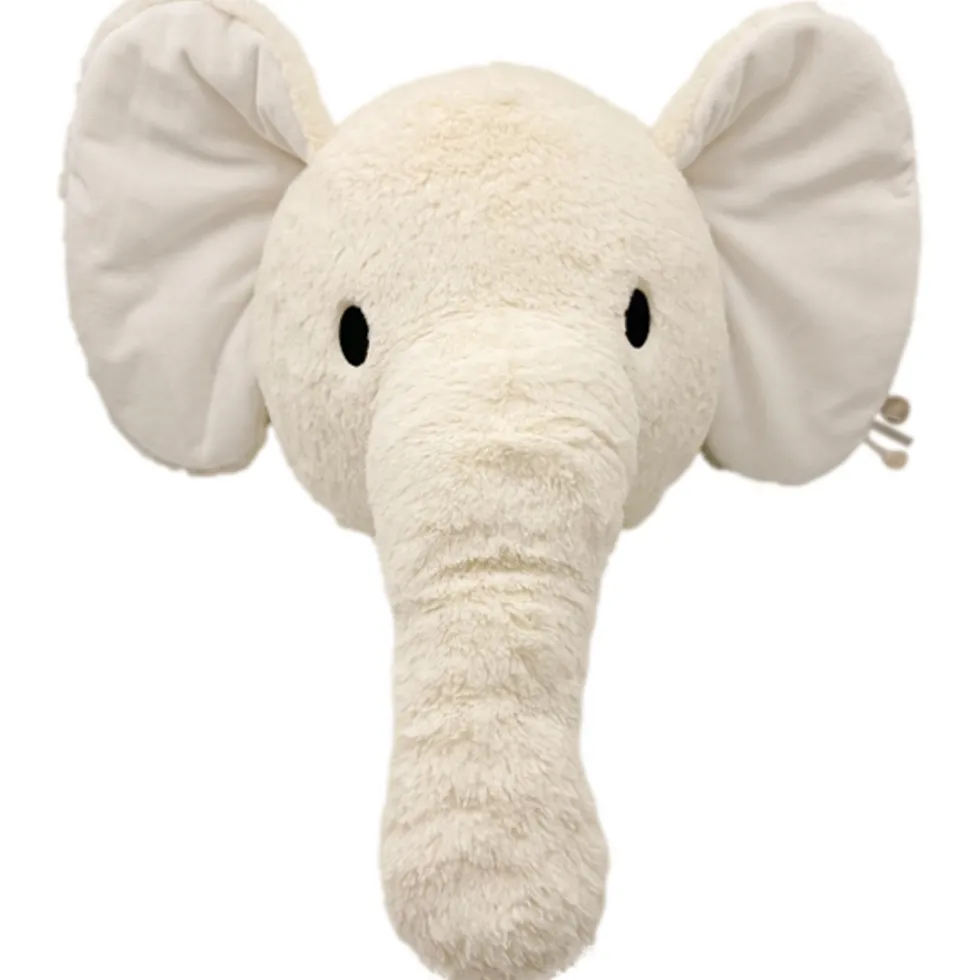 Label Label Elephant Elly Ivory Muurdecoratie