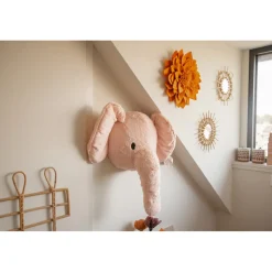 Label Label Elephant Elly Ivory Muurdecoratie