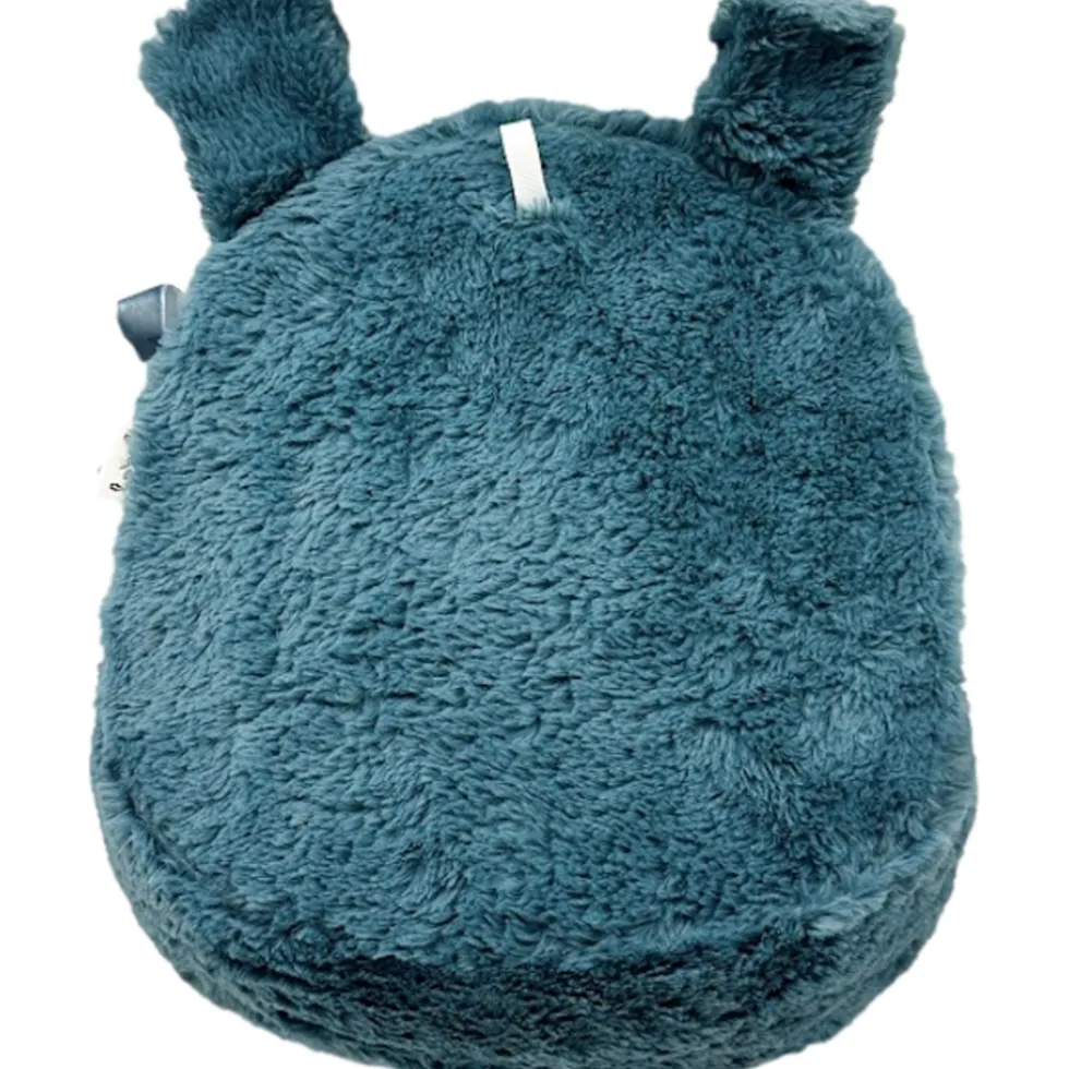 Label Label Hippo Harvey Blauw Muurdecoratie