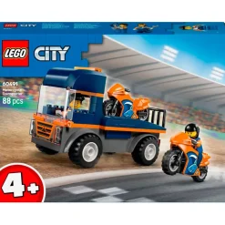 LEGO City 60491 Transportwagen voor motoren