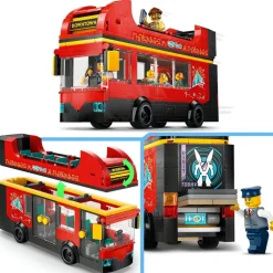 LEGO City 60407 Toeristische Rode Dubbeldekker