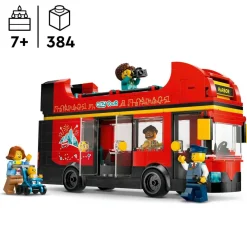 LEGO City 60407 Toeristische Rode Dubbeldekker