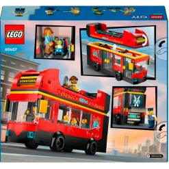 LEGO City 60407 Toeristische Rode Dubbeldekker