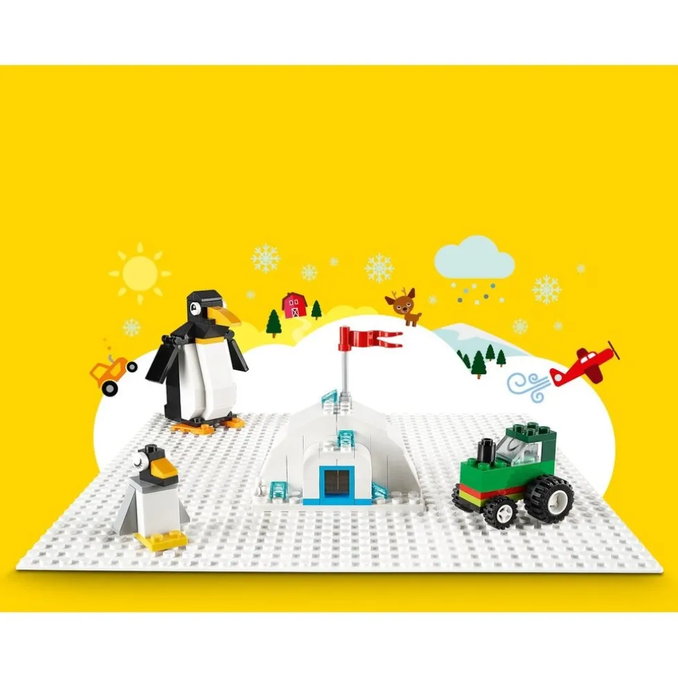 LEGO Classic 11026 Witte Bouwplaat