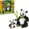 LEGO Creator 31165 3-in-1 Wilde Dieren: Pandafamilie