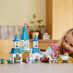 LEGO Disney 43275 Assepoesters Kasteel en Paardenkoets