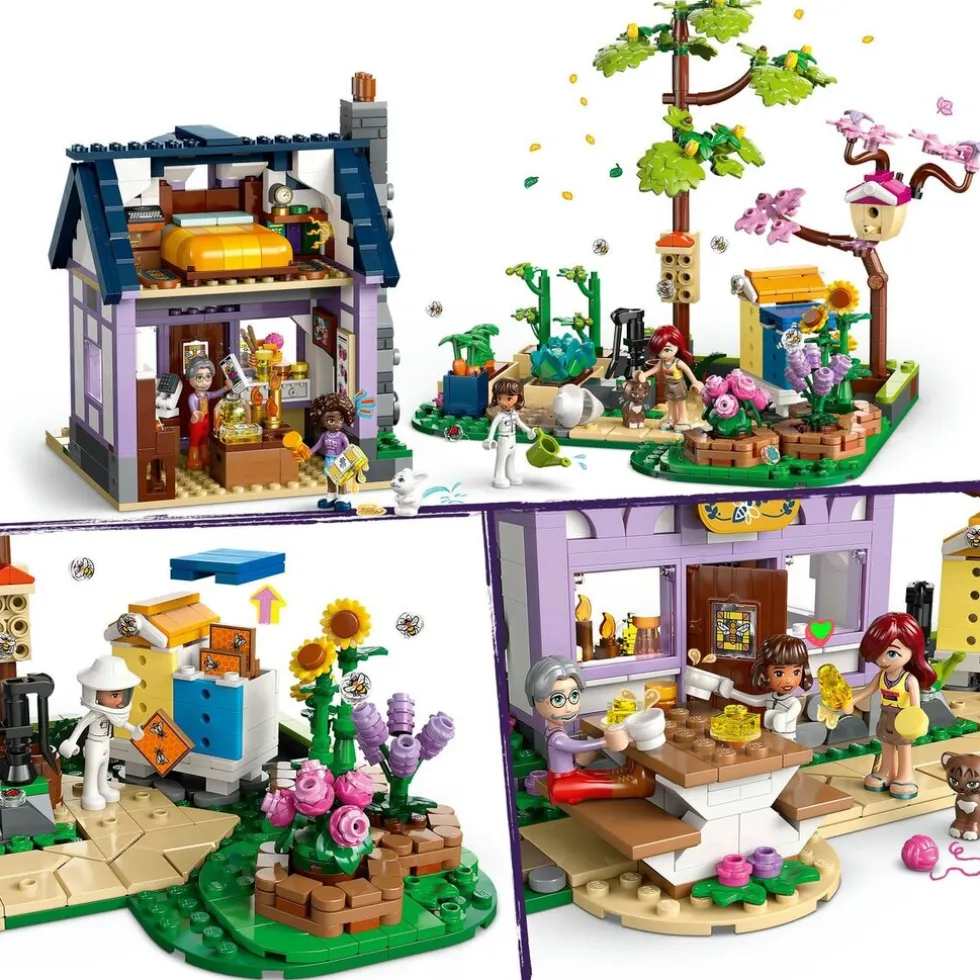LEGO Friends 42669 Imkershuis en Bloementuin