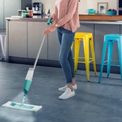 Leifheit Comfort Easy Spray XL Micro Duo Spraymop (42 cm) met Steel