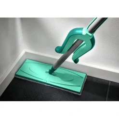 Leifheit Picobello M Micro Duo Vloerwisser (33 cm) met Steel en Uitwringsysteem