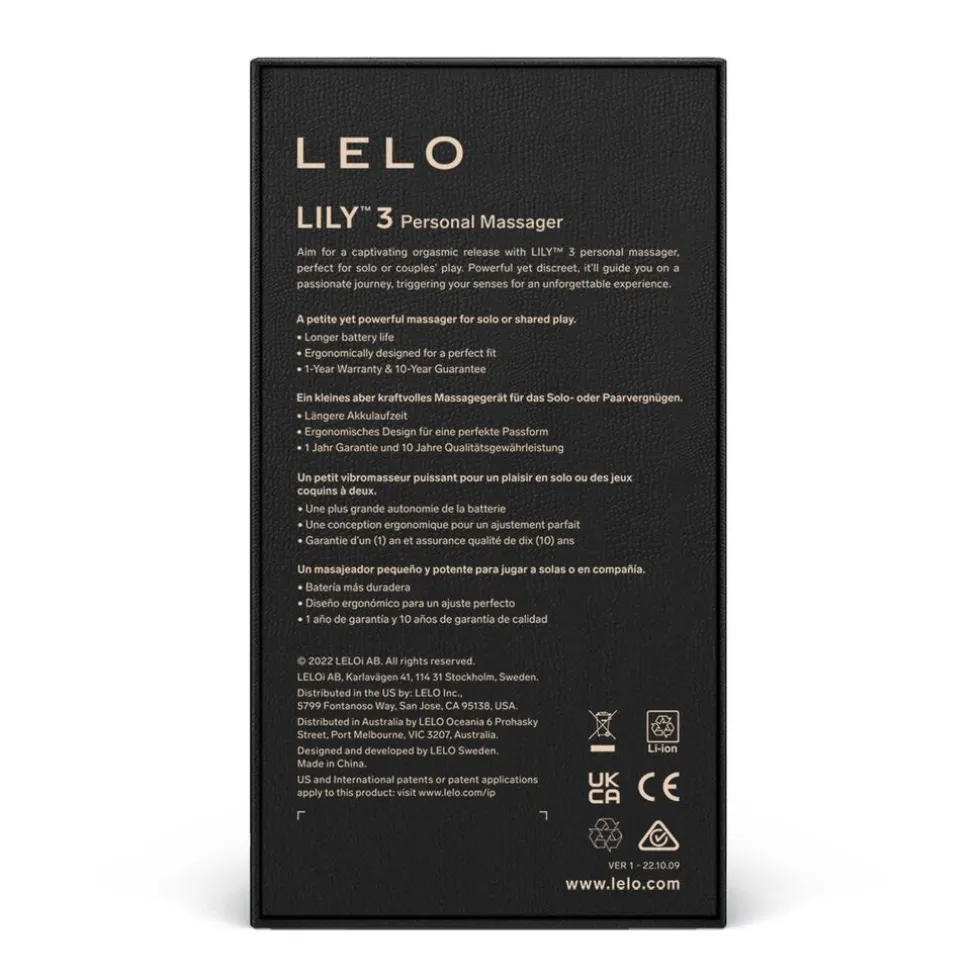 LELO Lily 3 Personal Massager Vibrator