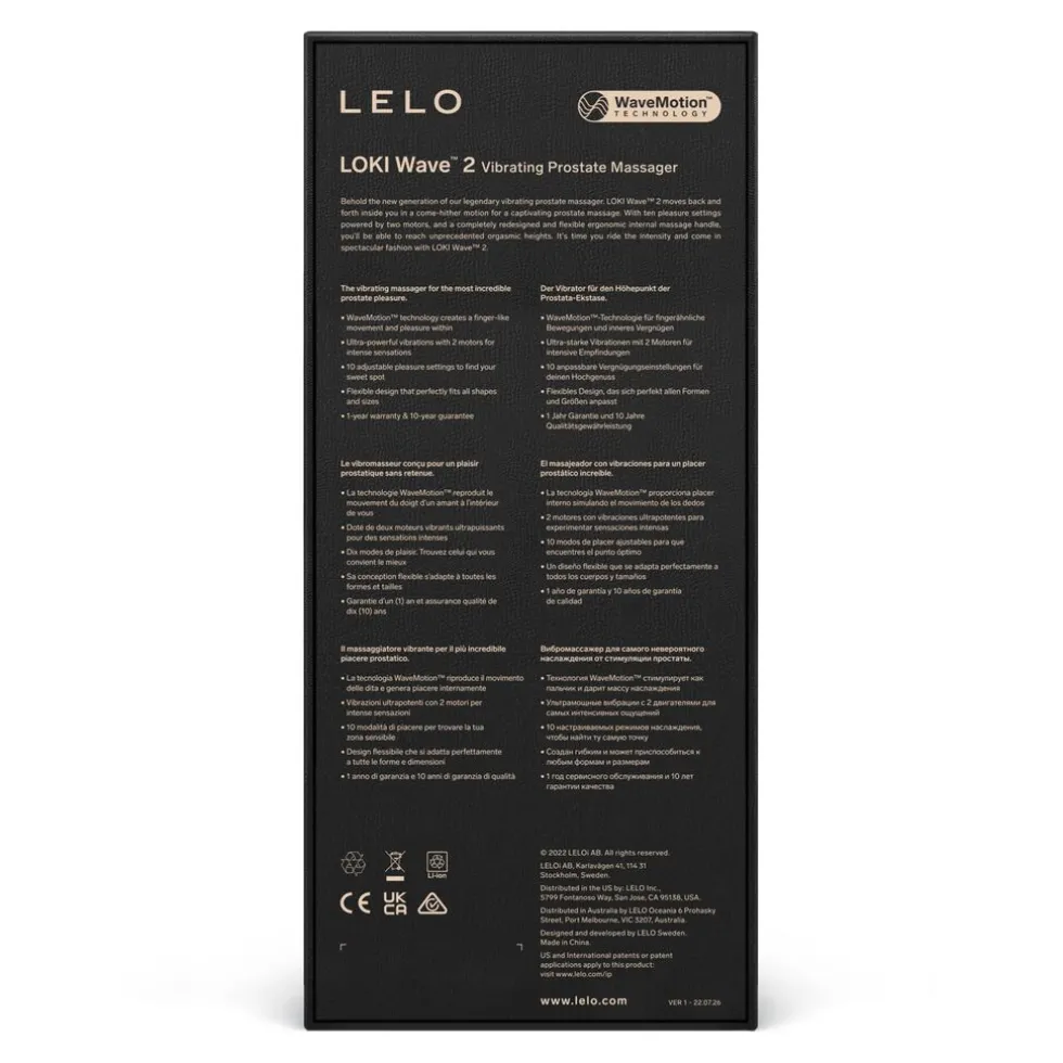 LELO Loki Wave 2 Prostaat Vibrator