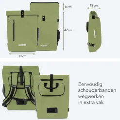 LifeGoods Enkele Fietstas