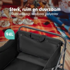 LifeGoods Opvouwbare Bolderkar