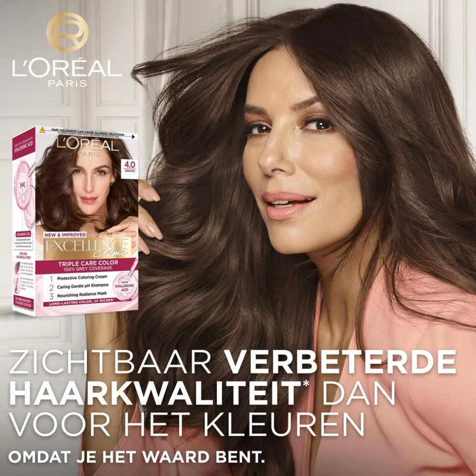L'Oréal Paris Excellence Crème 7.3 Goudblond Permanente Haarverf