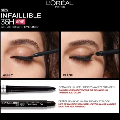 L'Oréal Paris Infaillible 36H Grip Gel Automatic Blue Jersey Eyeliner