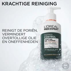 L'Oréal Paris Men Expert Derma Control Purifying Gel Cleanser