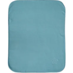 Lorelli Fleece Stone Blue Star 75x100cm Wiegdeken