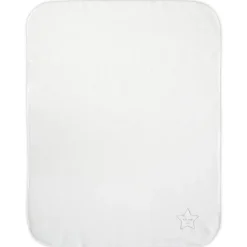 Lorelli Fleece White Star 75x100cm Wiegdeken
