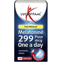 Lucovitaal Melatonine 299Mcg Time Released Tabletten