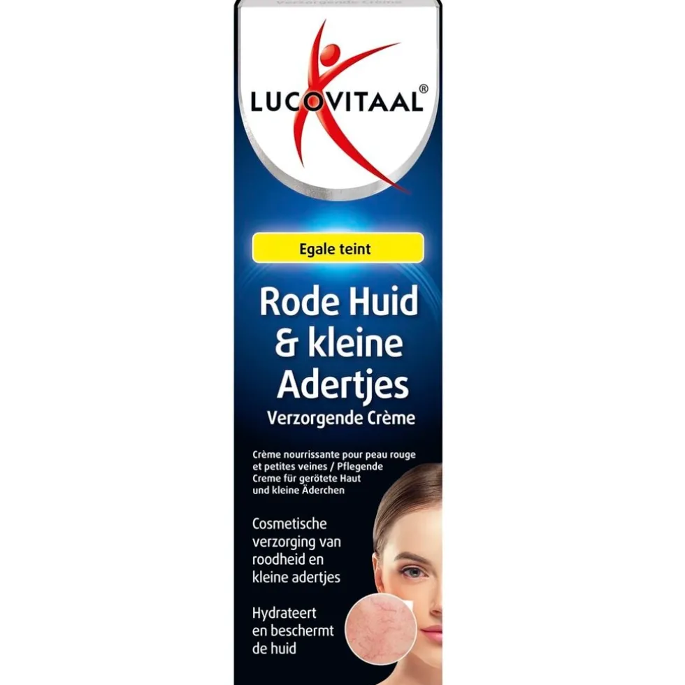 Lucovitaal Rode Huid & Kleine Adertjes Verzorgende Crème