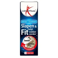 Lucovitaal Slapen & Fit Wakker 299Mcg Tabletten