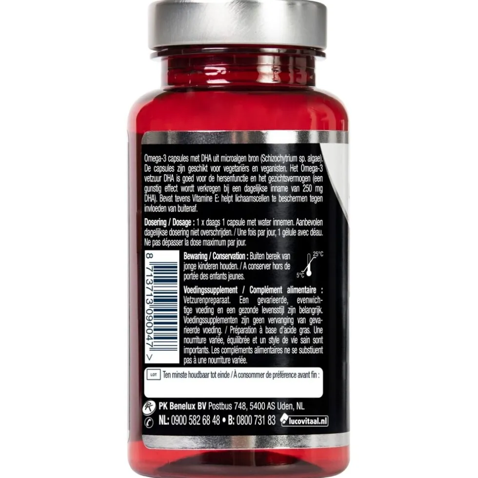 Lucovitaal Vegan Omega-3 Microalgen Capsules