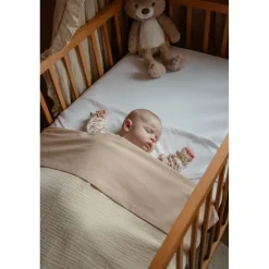 MamaLoes Jersey Nougat 60 x 120 cm Ledikant Hoeslaken