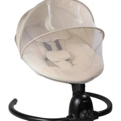 MamaLoes Noud Beige Elektrische Babyschommel