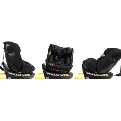 MamaLoes Sef Zwart 40-150 cm 360° i-Size Autostoel